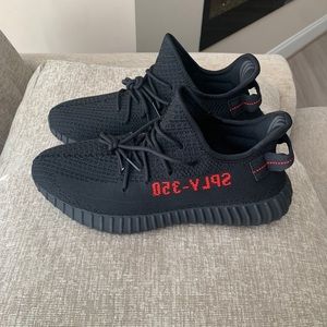 Adidas Yeezy Boost 350 V2 Black Red Size 11